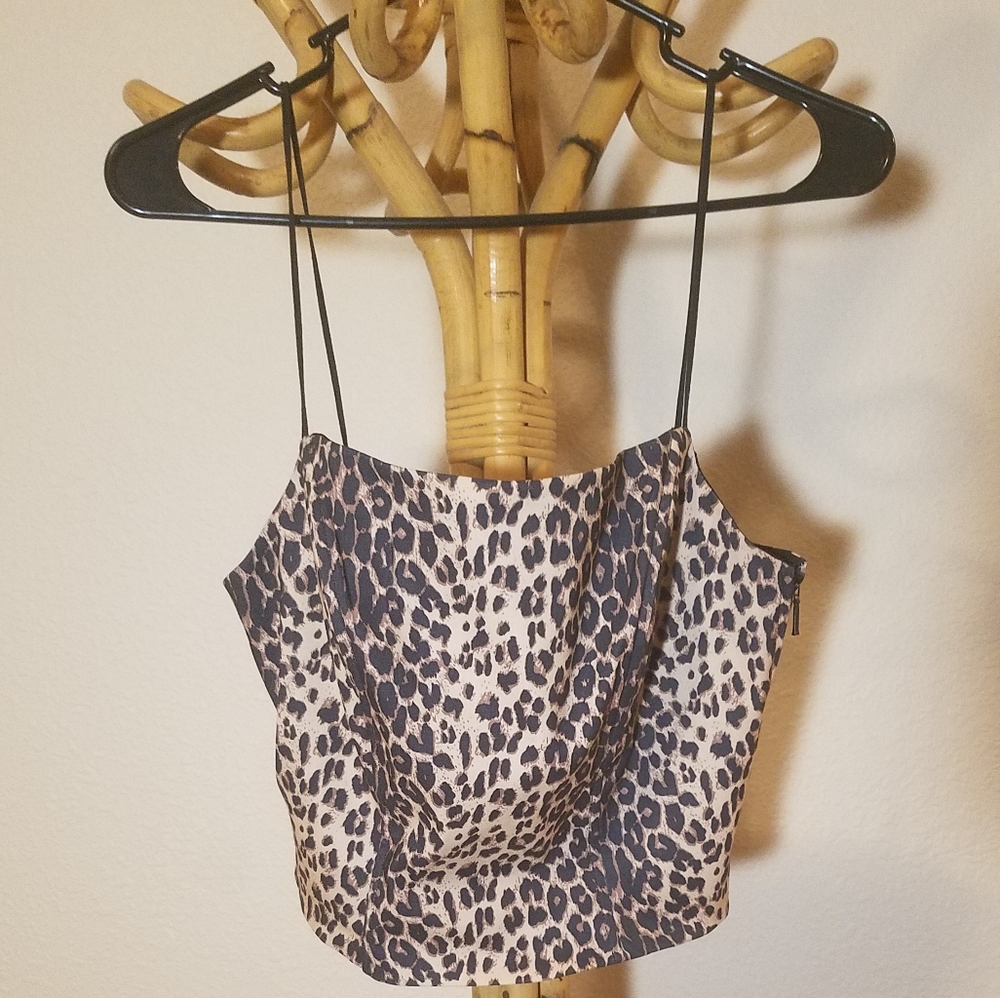 Shape FX Cheetah Crop Tank